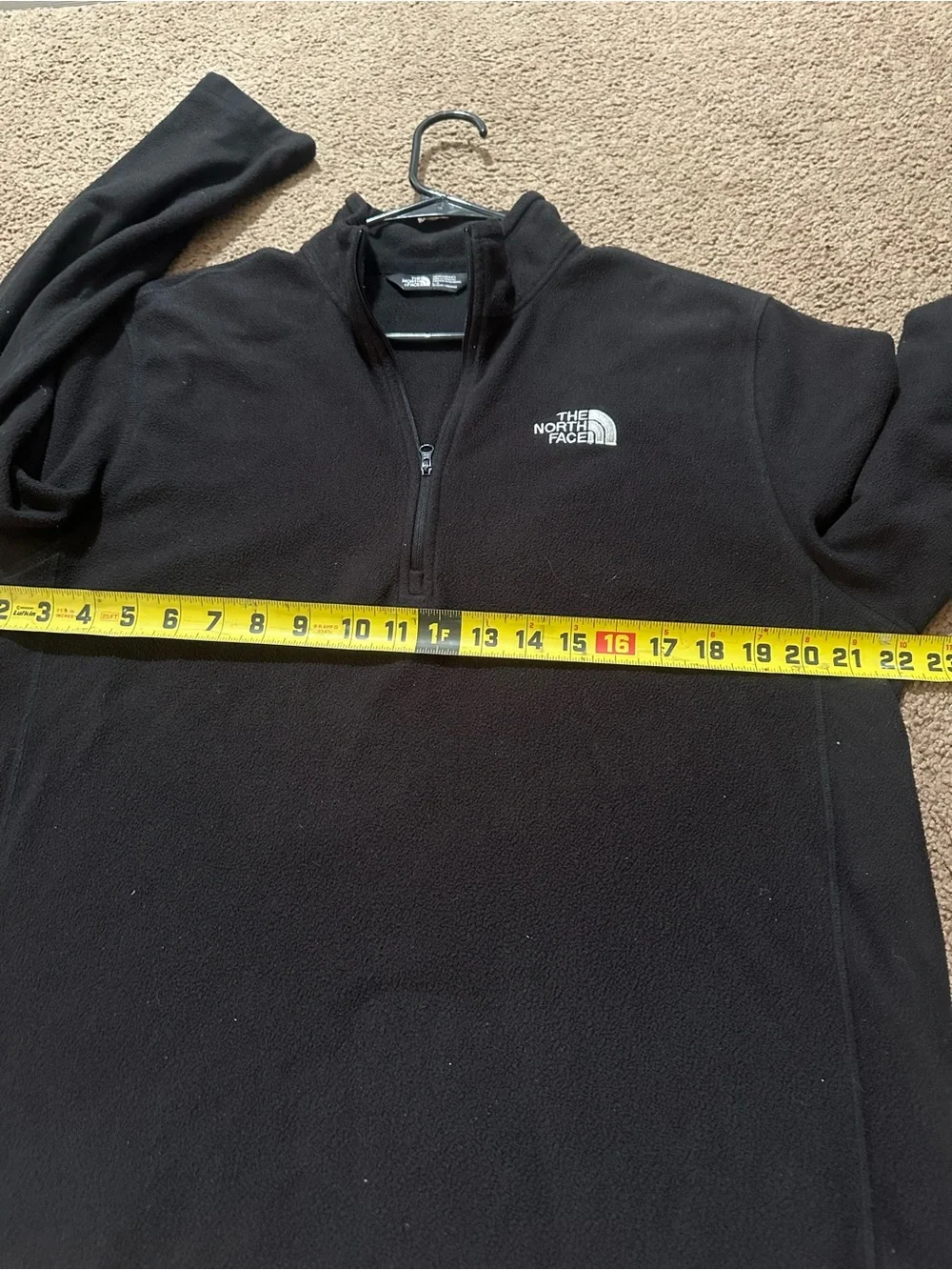 The North Face Black Half-Zip Fleece Pullover